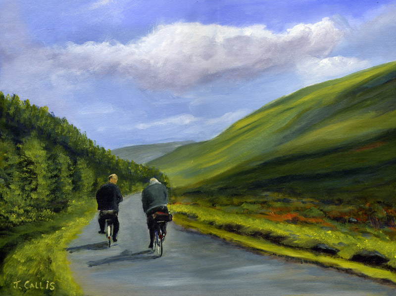 Cycling Through Glencullen