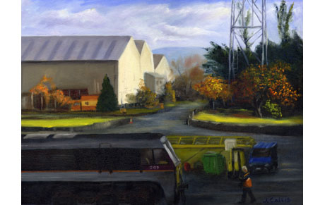 Inchicore Railway Autumn