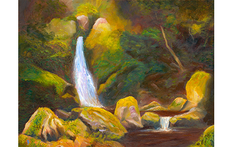 Devils Glen Waterfall